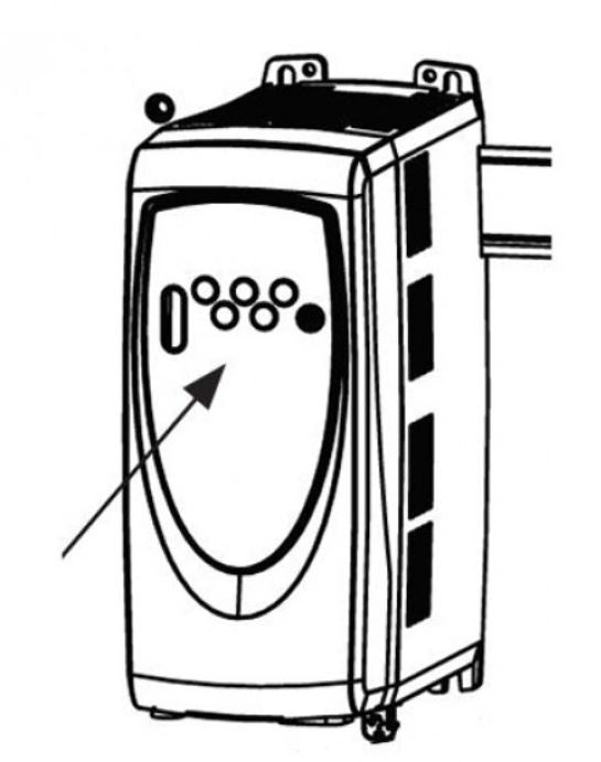 HySecurity MX002176 Unidad de variador de frecuencia (VFD), 208-230 V CA, 50 VF2-EFO ***Nueva pieza n.° MX4210***