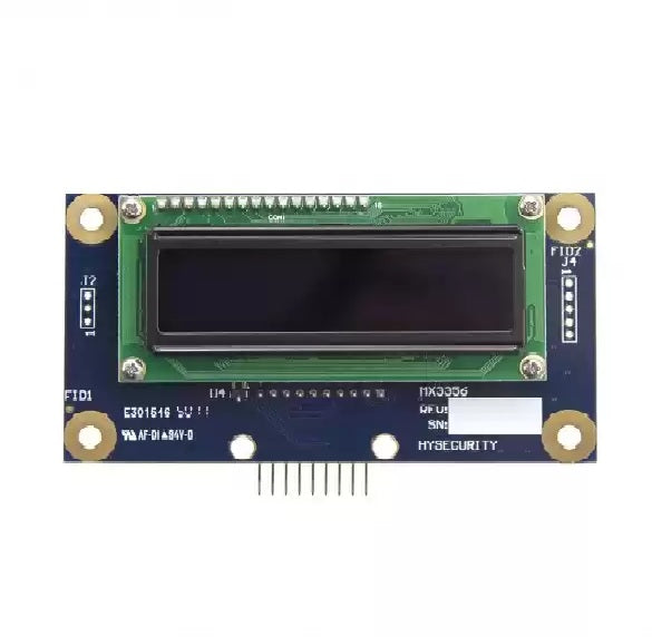 Placa Hysecurity MX3356, pantalla
