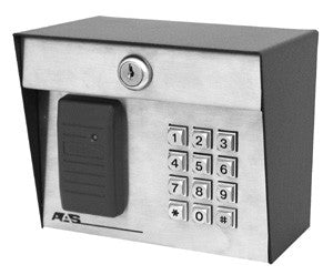 Lector de tarjetas de proximidad con teclado y salida Wiegand de Security Brands RemotePro CR 23-006KP, HID, para montaje en poste