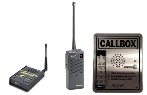 Ritron RIT RGG1-156-XT-KIT RITRON GATE GUARD KIT: CALL BOX W/ BASE STATION & HANDHELD
