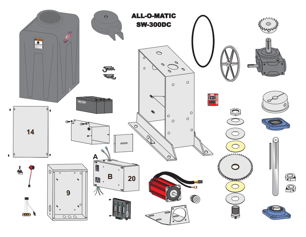 CONJUNTO DEL LIMITADOR DE TORSIÓN All-O-Matic TLA-AY300