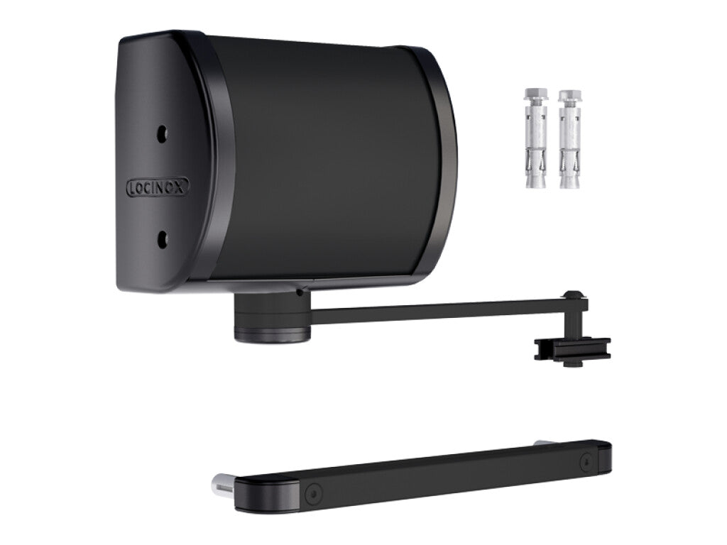 Cierrapuertas hidráulico multiusos Locinox Panther-9005 - Negro