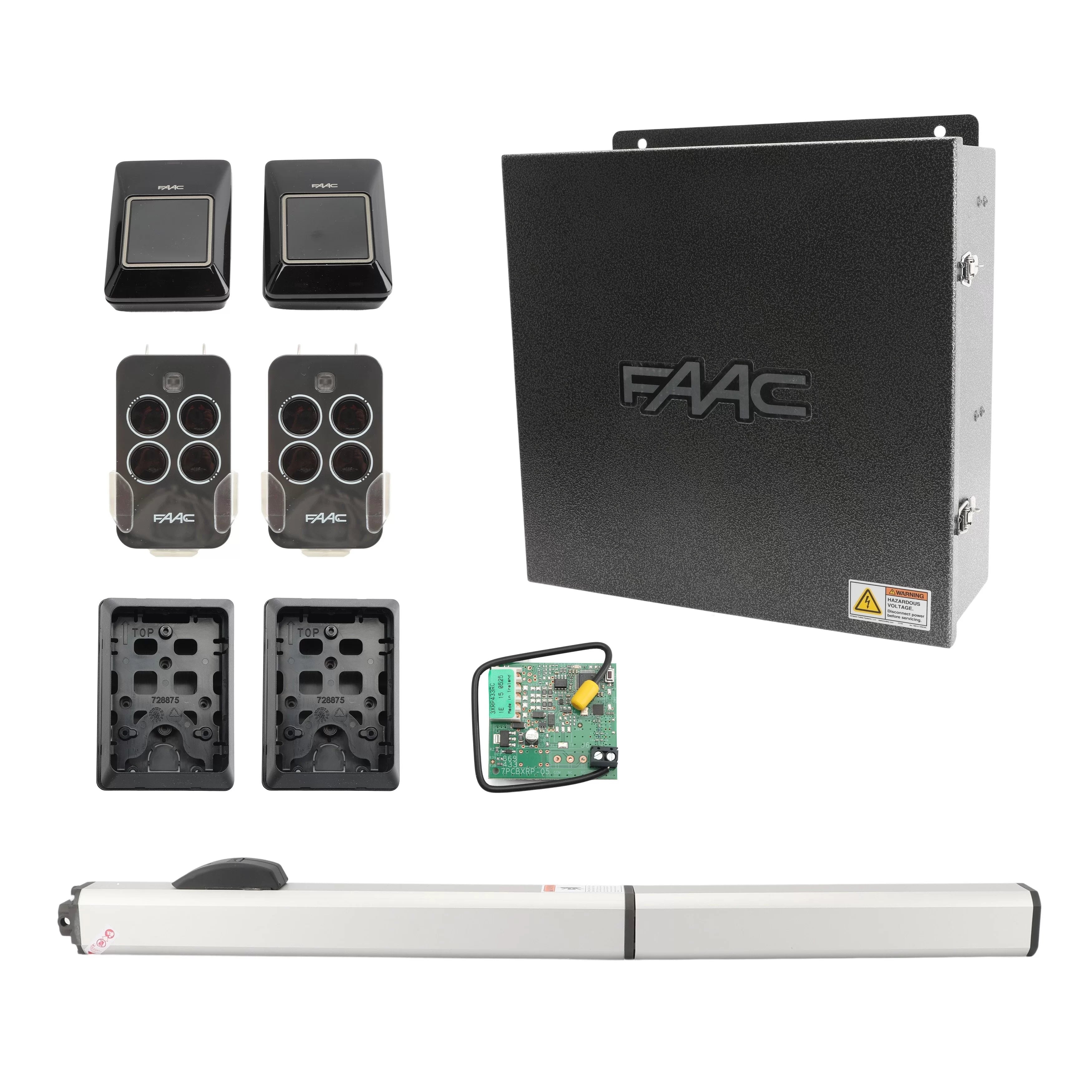 FAAC 104100.5 - S450H CBAC Hydraulic Swing Single Kit