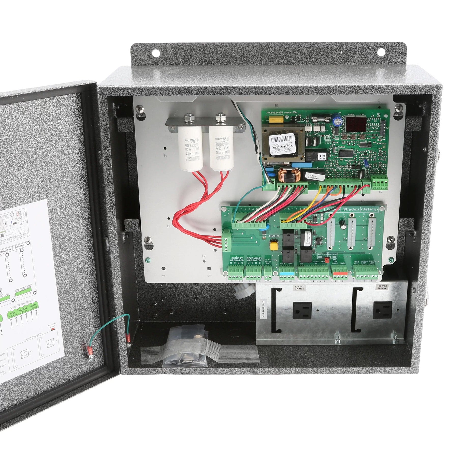 FAAC 455D220.1 - 455D with 18 x 16 in. metal enclosure - 220V