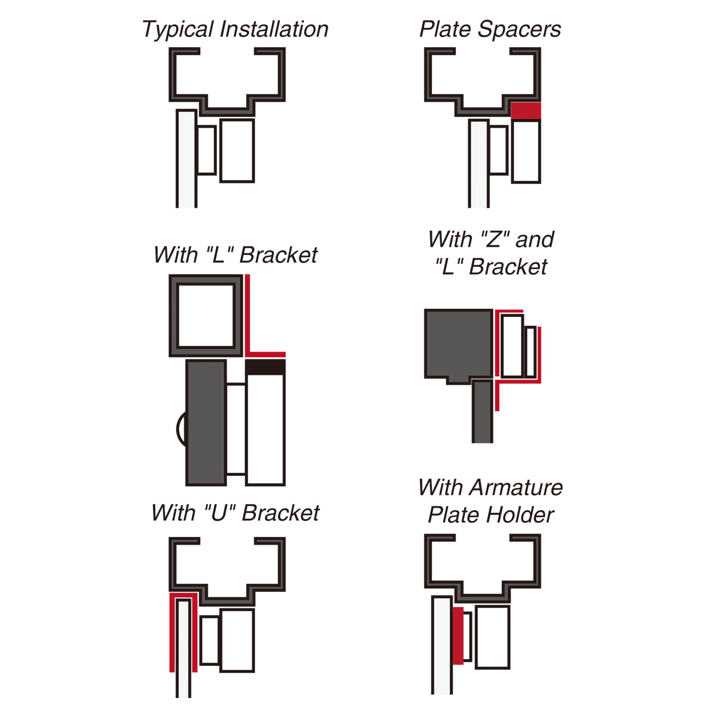 Seco-Larm E-941DA-600Q Double-Door MagLock12/24VDC-600Lb