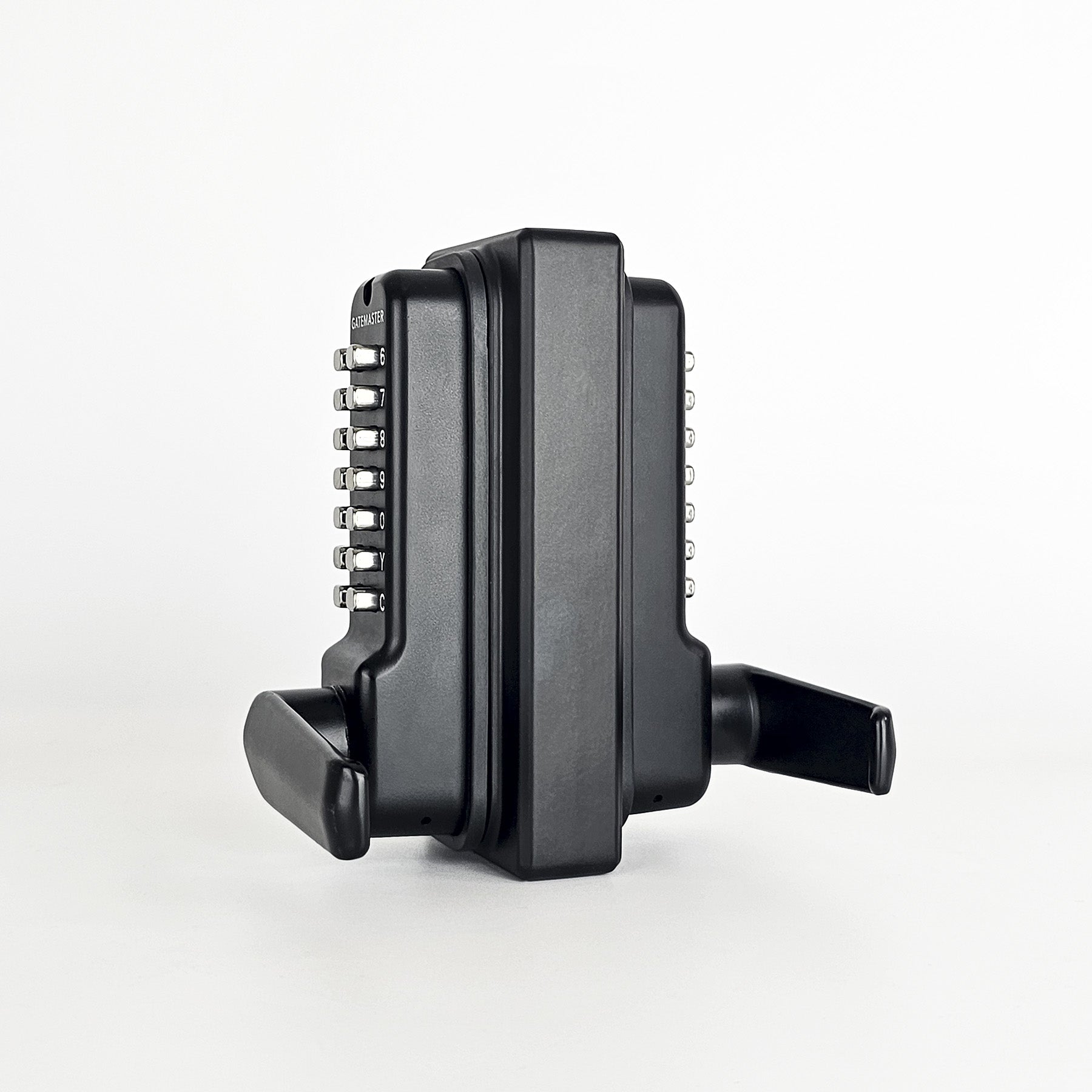 Gatemaster BDGRR1030L - BDGRR Superlock 2.0 Code Gate Lock - RapidReset Code - Double-Sided Keypad - Left Hand