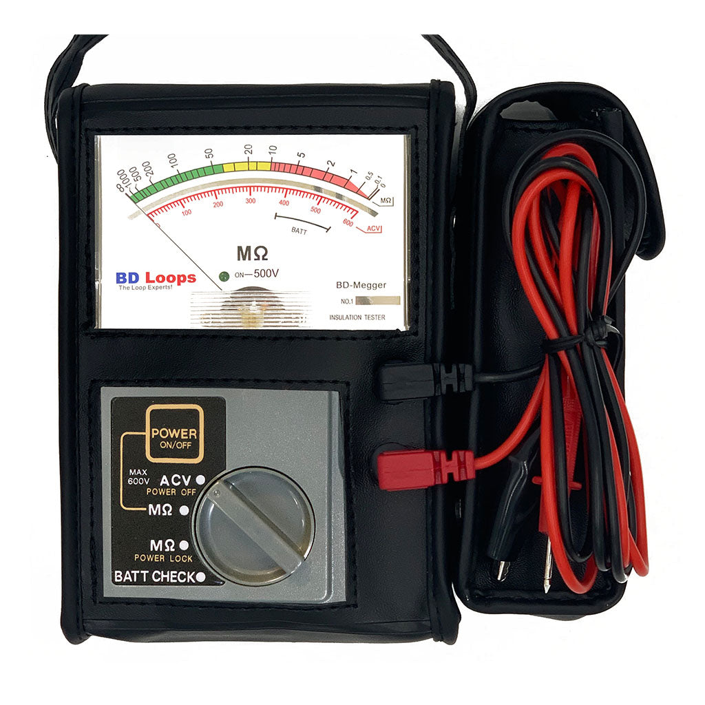 BD Loops Analog Megohmmeter Loop Tester