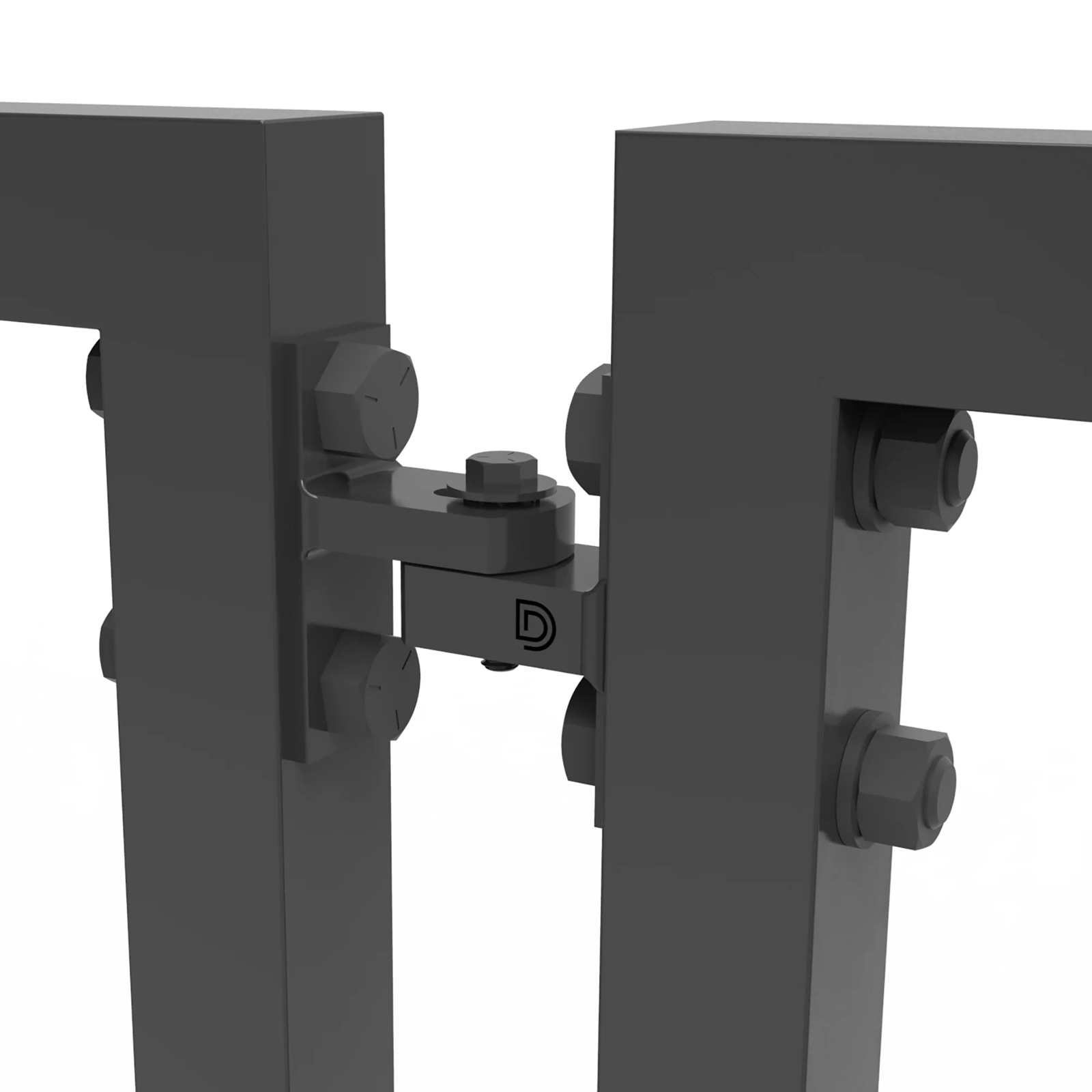 D&D Technologies Shut It® Baby BadAss™ CI3750B Powder Coated Bolt-On