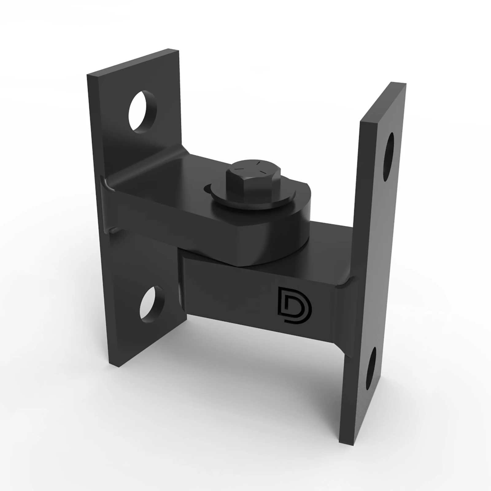 D&D Technologies Shut It® Baby BadAss™ CI3750B Powder Coated Bolt-On