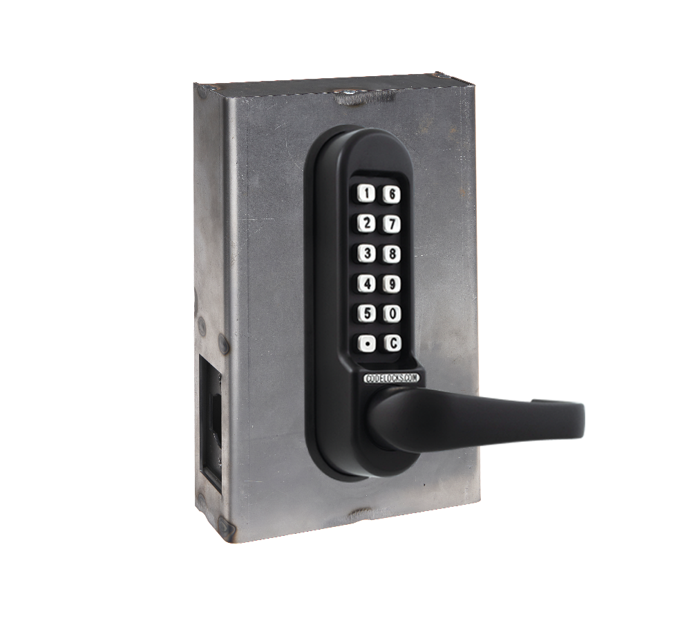 D&D Technologies Codelocks CL500 series gate box kit, black marine grade lock