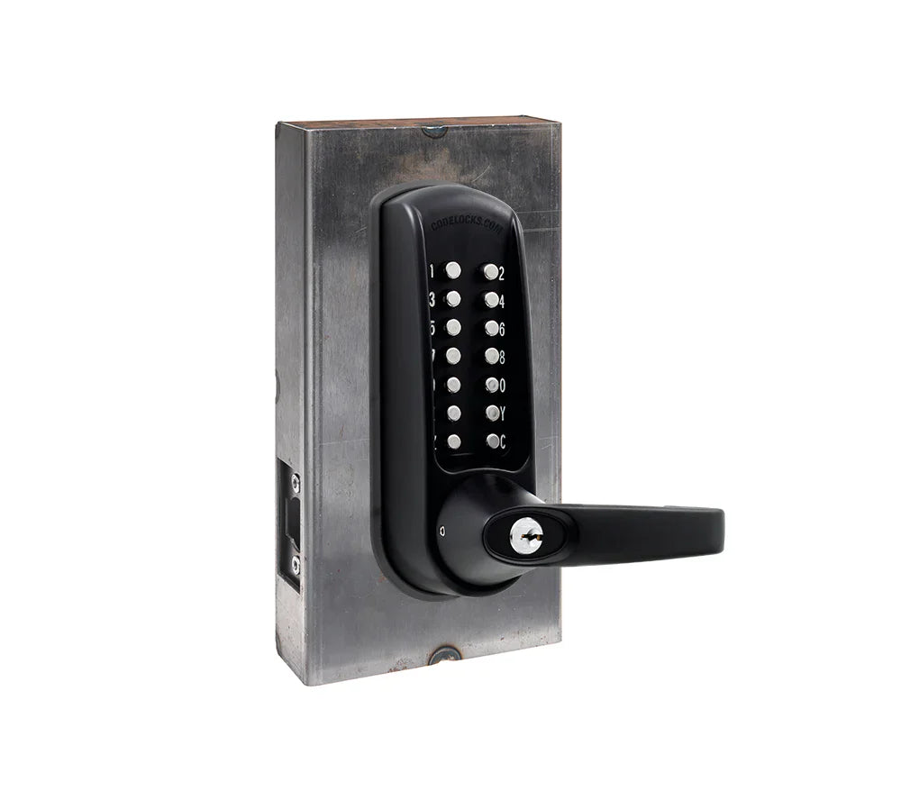 Kit de caja de cerradura mecánica Codelocks DD97230 de D&amp;D Technologies - Negro de grado marino