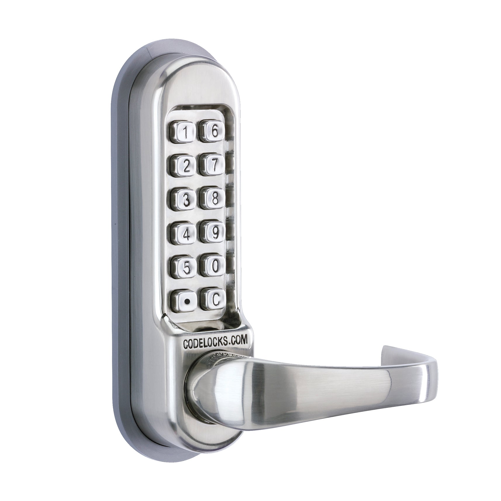 D&D Technologies Codelocks CL515 code free keypad lever lock, stainless steel