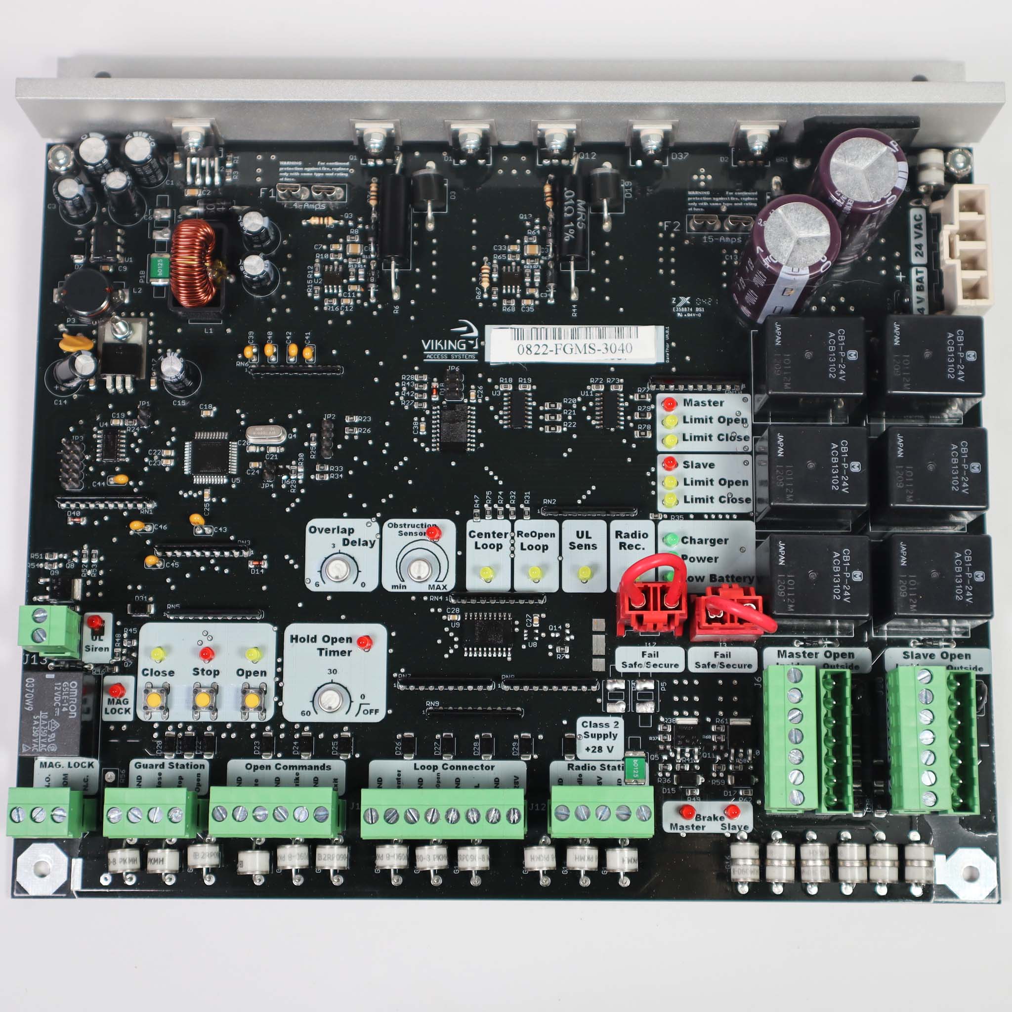 Viking DUMSCB10 Control Board - Primary/Secondary Dual Gates
