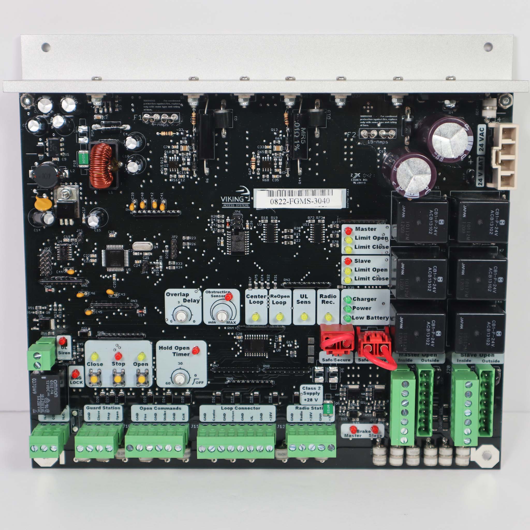 Viking DUMSCB10 Control Board - Primary/Secondary Dual Gates