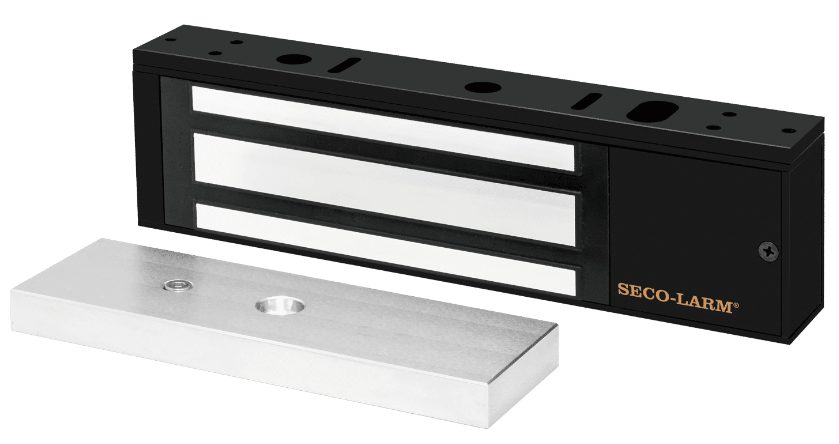 Seco-Larm E-941SB-1200 Black 1,200-lb Electromagnetic Lock, UL Listed