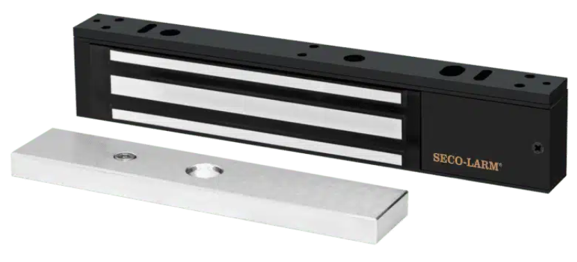 Seco-Larm E-941SB-600 600-lb Black Electromagnetic Lock, UL Listed