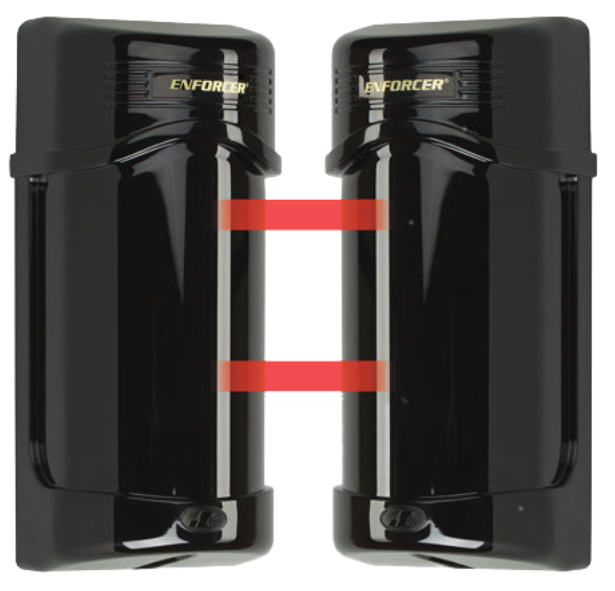 Seco-Larm E-964-D390Q Twin Photobeam with Laser Alignment