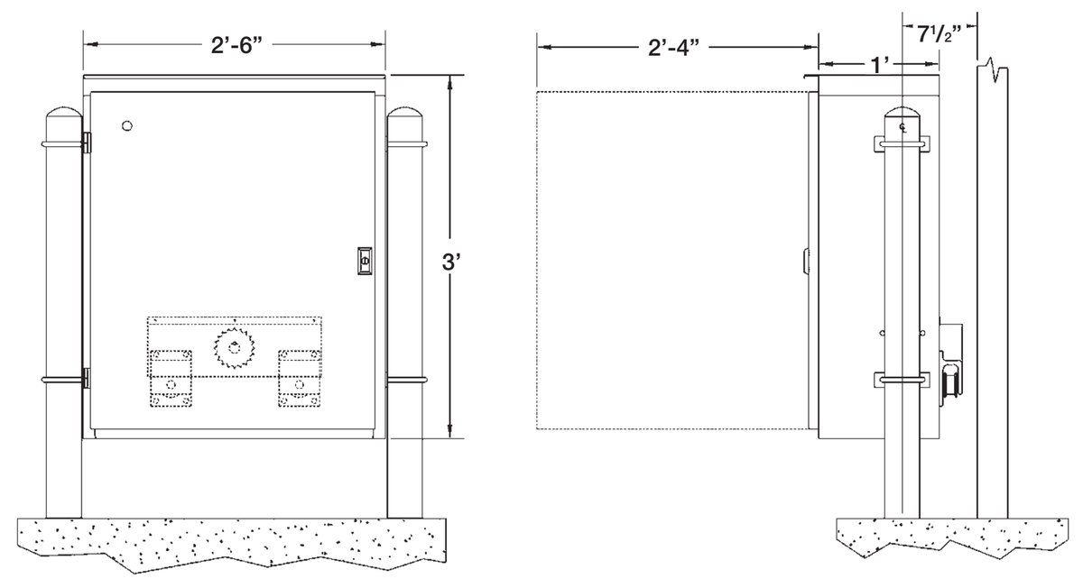 OPERADOR DE PUERTA CORREDIZA LINEAL OSCO GSLG-A-221 DE 1/2 HP - Presupuesto