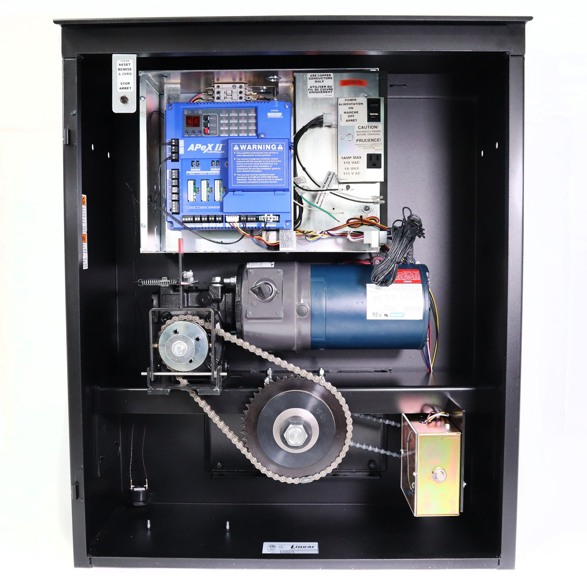 LINEAR OSCO GSLG-A-121 1HP SLIDE GATE OPERATOR
