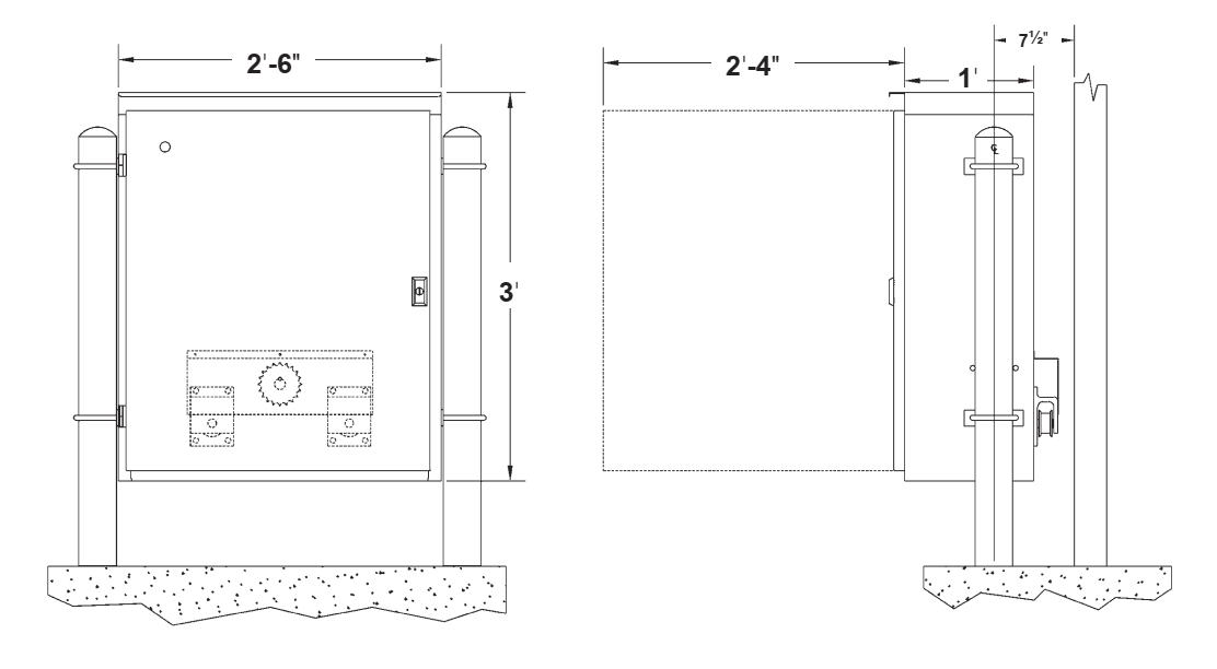 Operador de puerta corrediza lineal OSCO HSLG-181 de 1 HP - Presupuesto