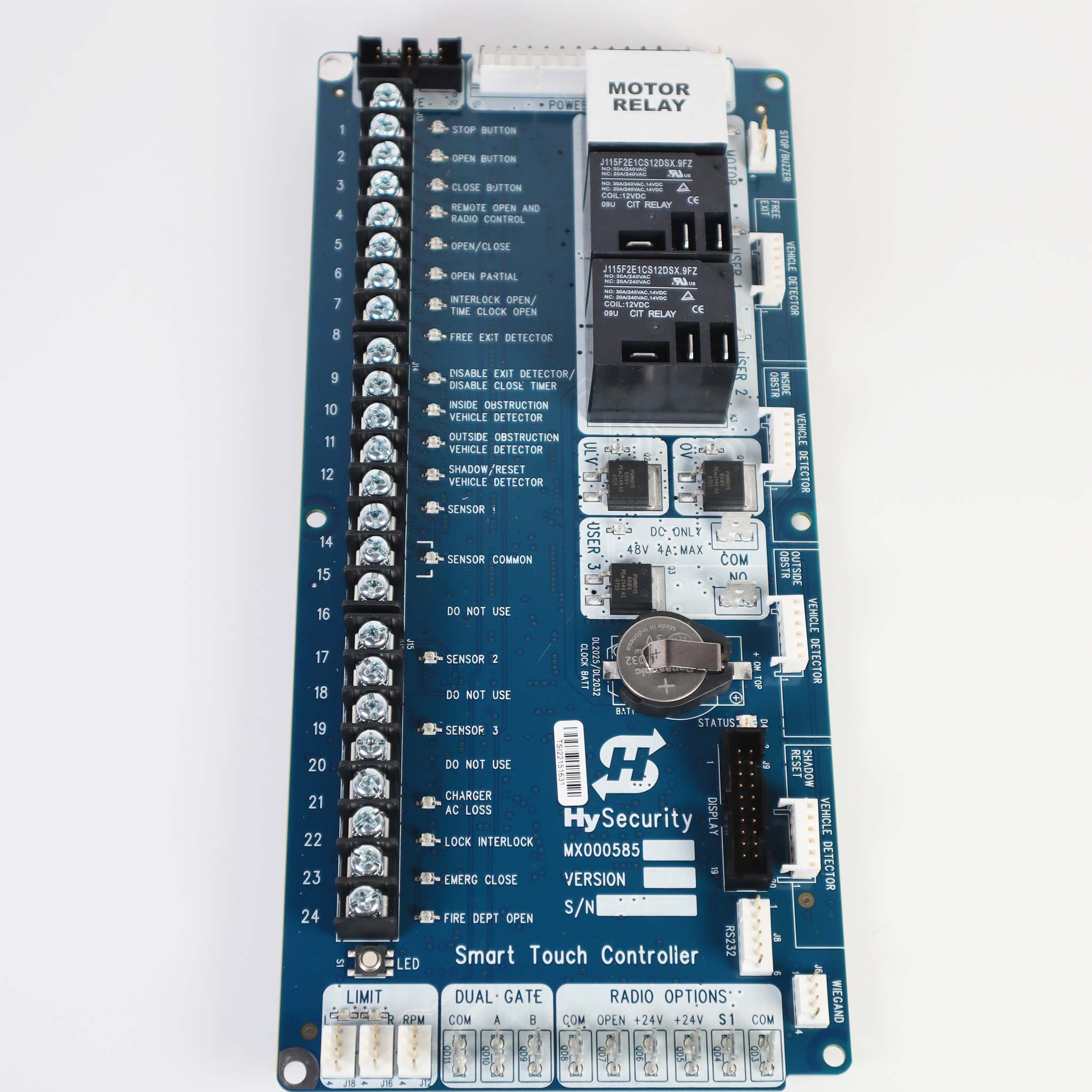 HySecurity MX000585-0 Control Board Smart Touch