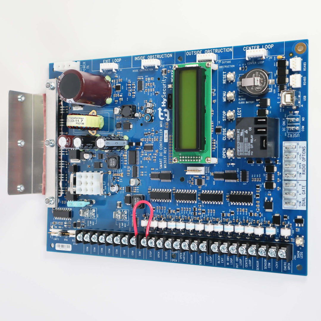HySecurity MX3037-0 Logic Control Board - Replacement For SwingSmart DC 20 Gate Operators