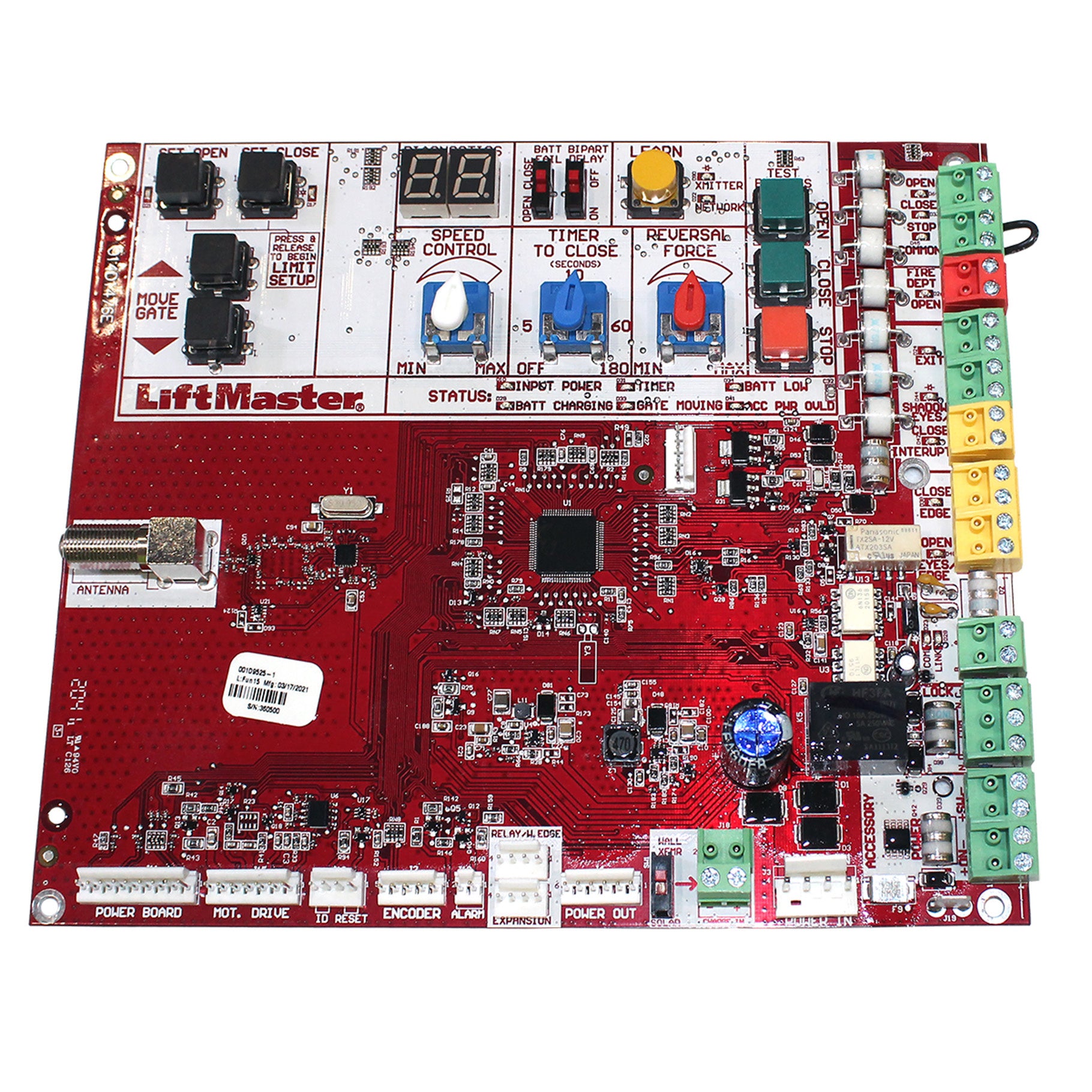 Liftmaster K41-0073-000 Control Board - Industrial and Heavy Duty 24VD ...