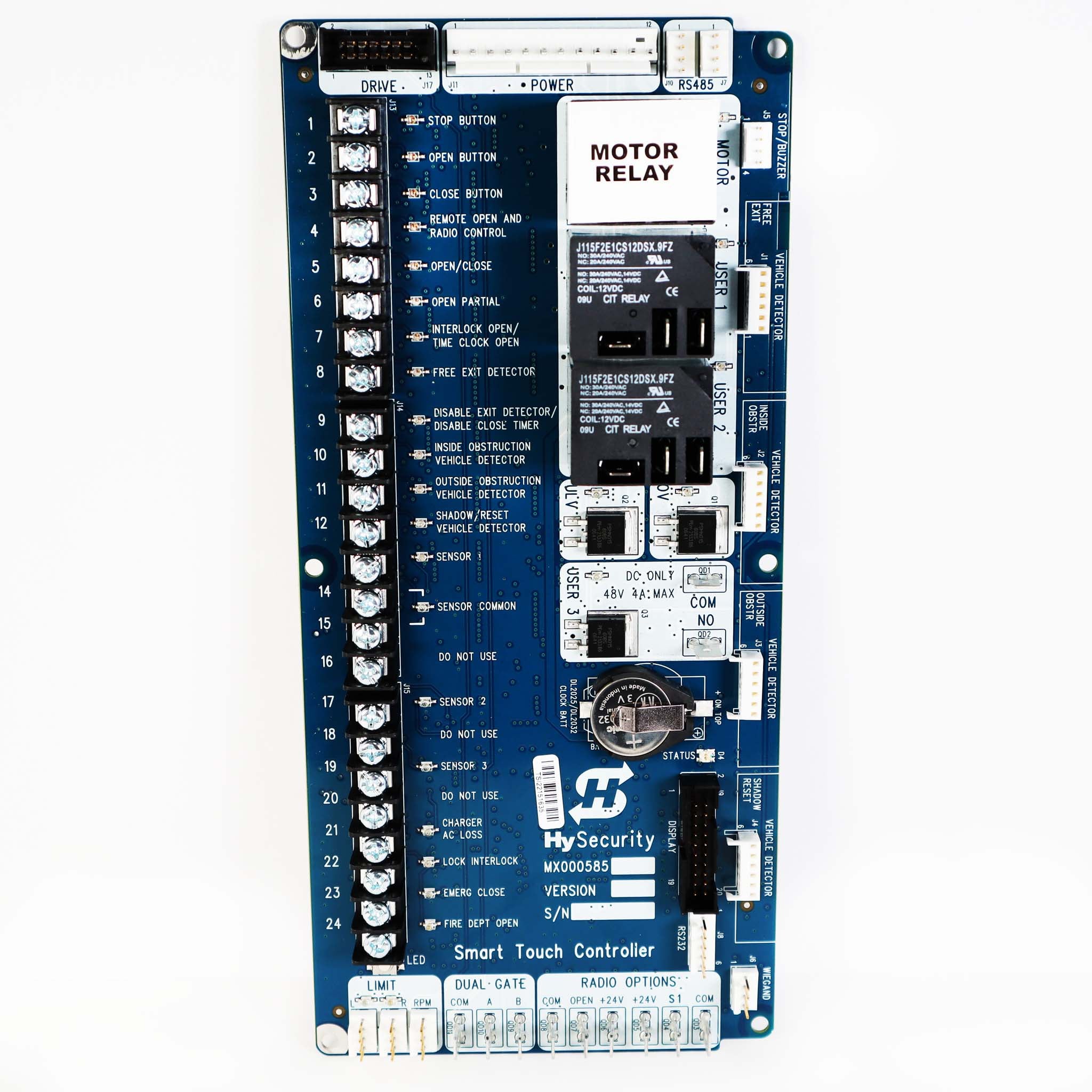 MX000585-1 Board, Smart Touch Controller