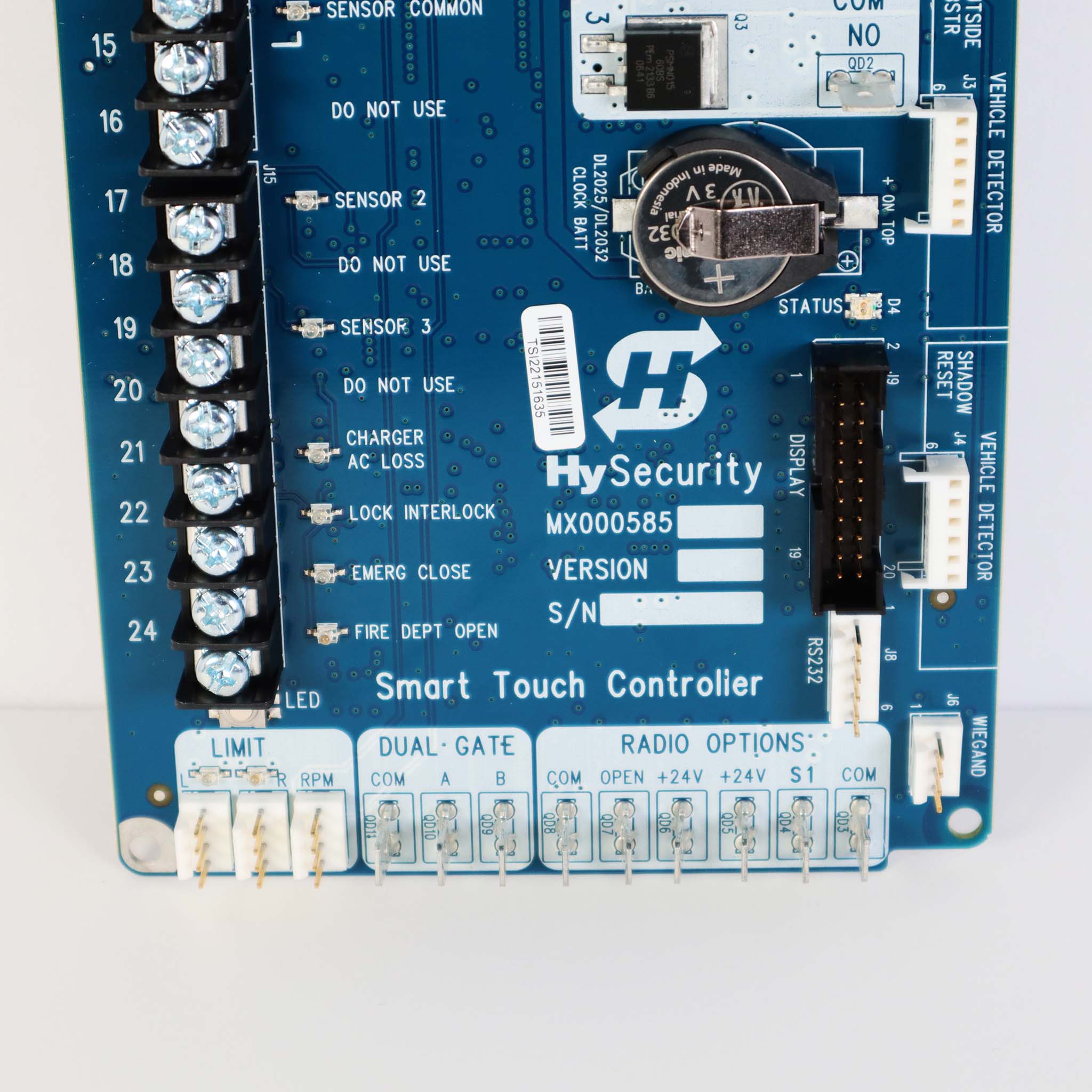 HySecurity MX000585-0 Control Board Smart Touch