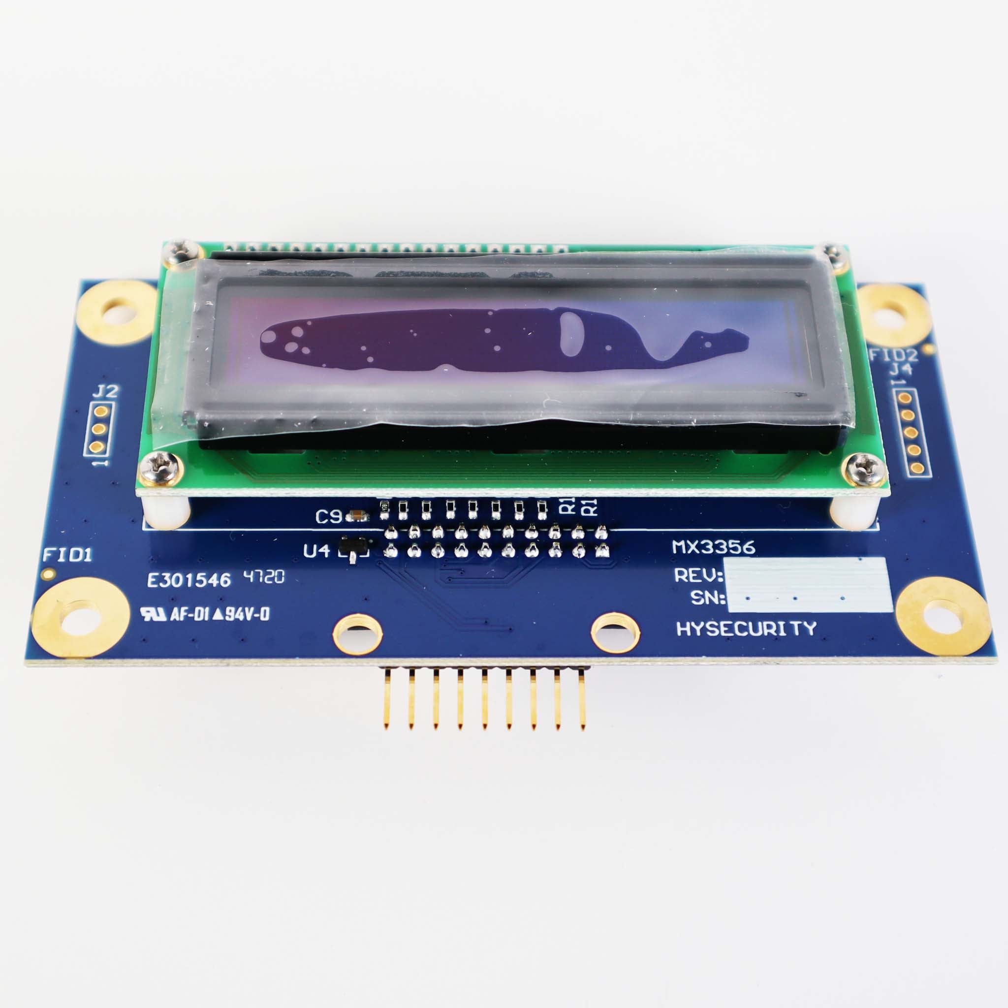 Hysecurity MX3356 Board, Display