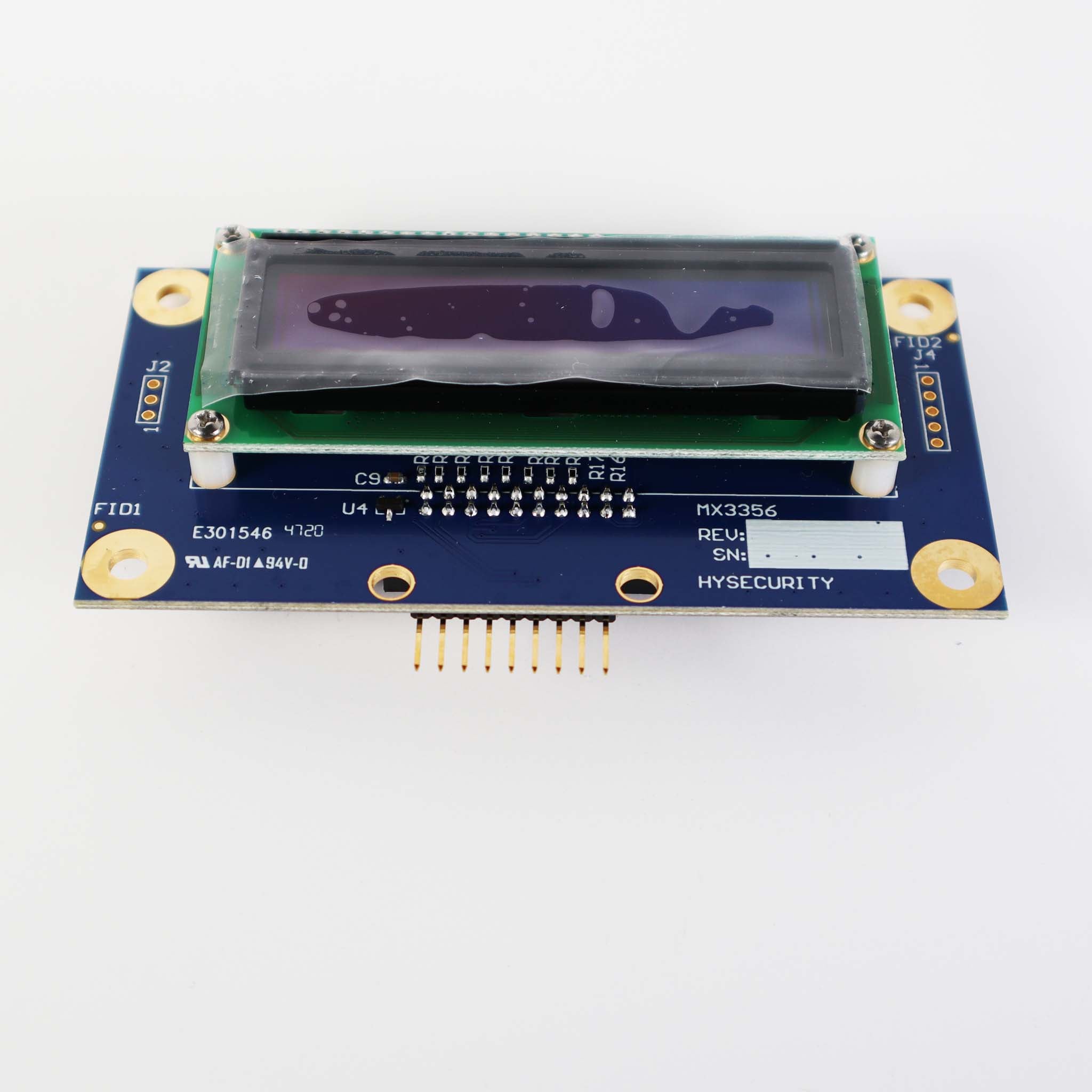 Hysecurity MX3356 Board, Display