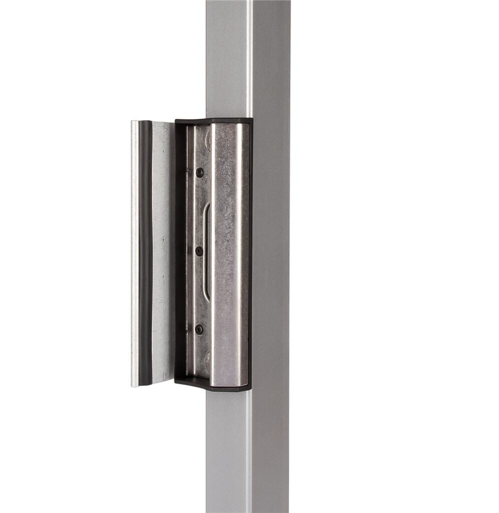 Locinox SARLQF2-ALUM Stainless Steel Adjustable Keep for Round Profiles