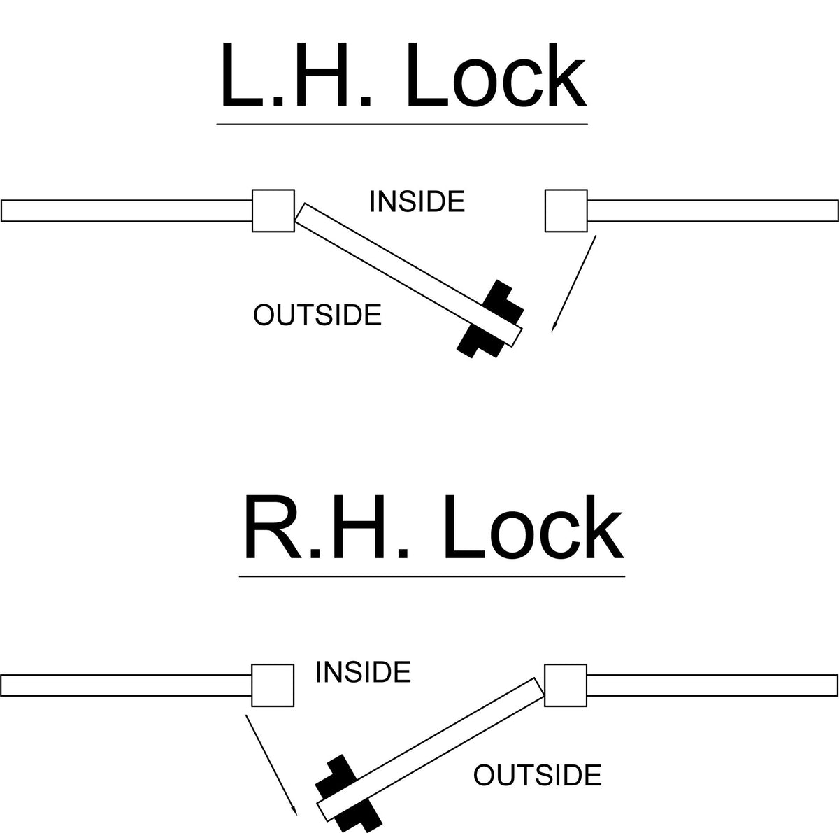 Gatemaster Superlock quick-exit keyed gate lock - view 4