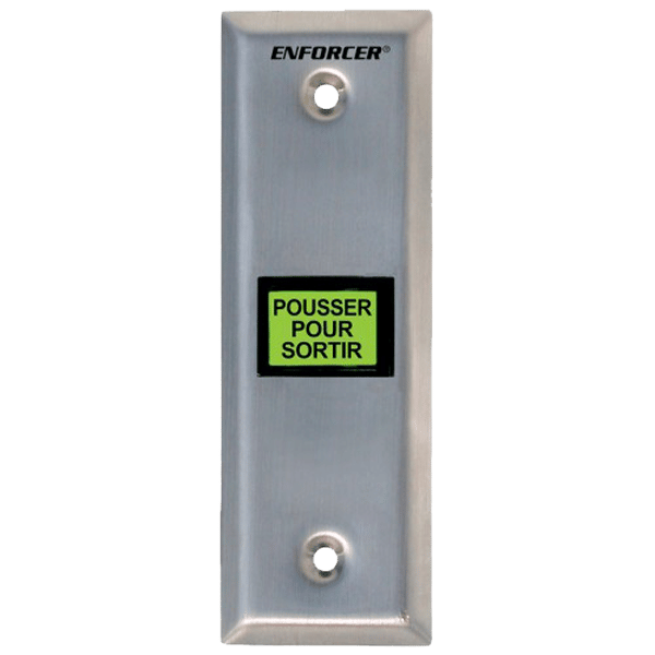 Seco-Larm SD-7103GC-PEQ Push to Exit Button-Illuminated Green
