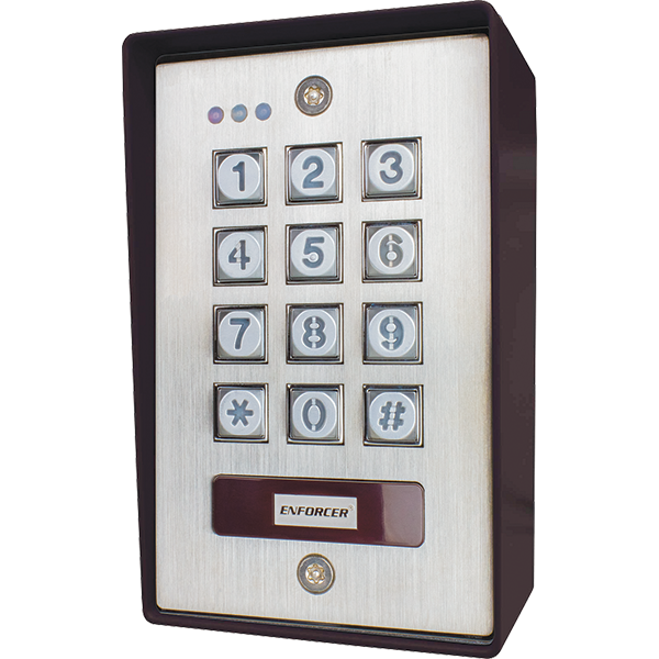 Seco-Larm SK-1123-SPQ Vandal Resistant Outdoor Card/Keypad