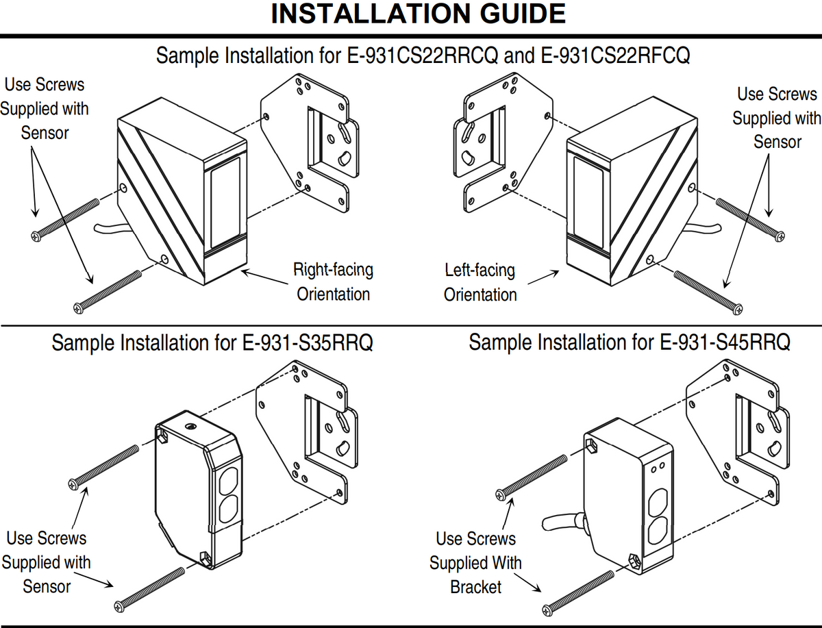 Seco-Larm E-931ACC-BLS8Q Soporte de montaje en pared - montaje lateral - E931 - Presupuesto