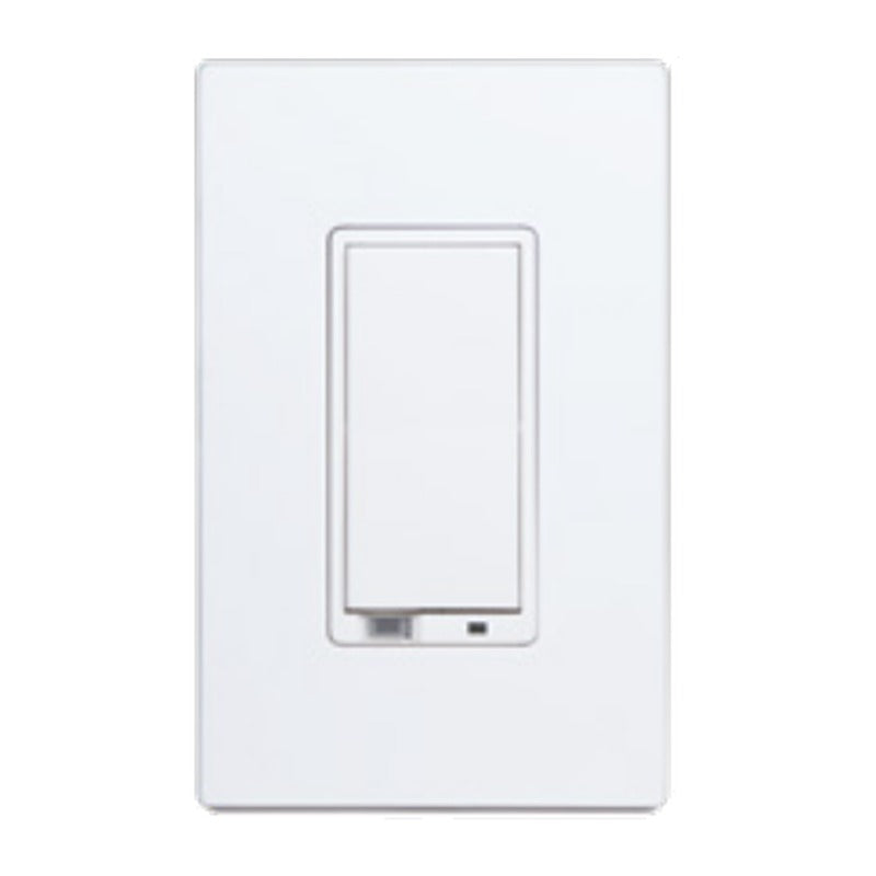 GoControl WD500Z5-1 Z-Wave Plus In-Wall Dimmer Switch, 500 W, White