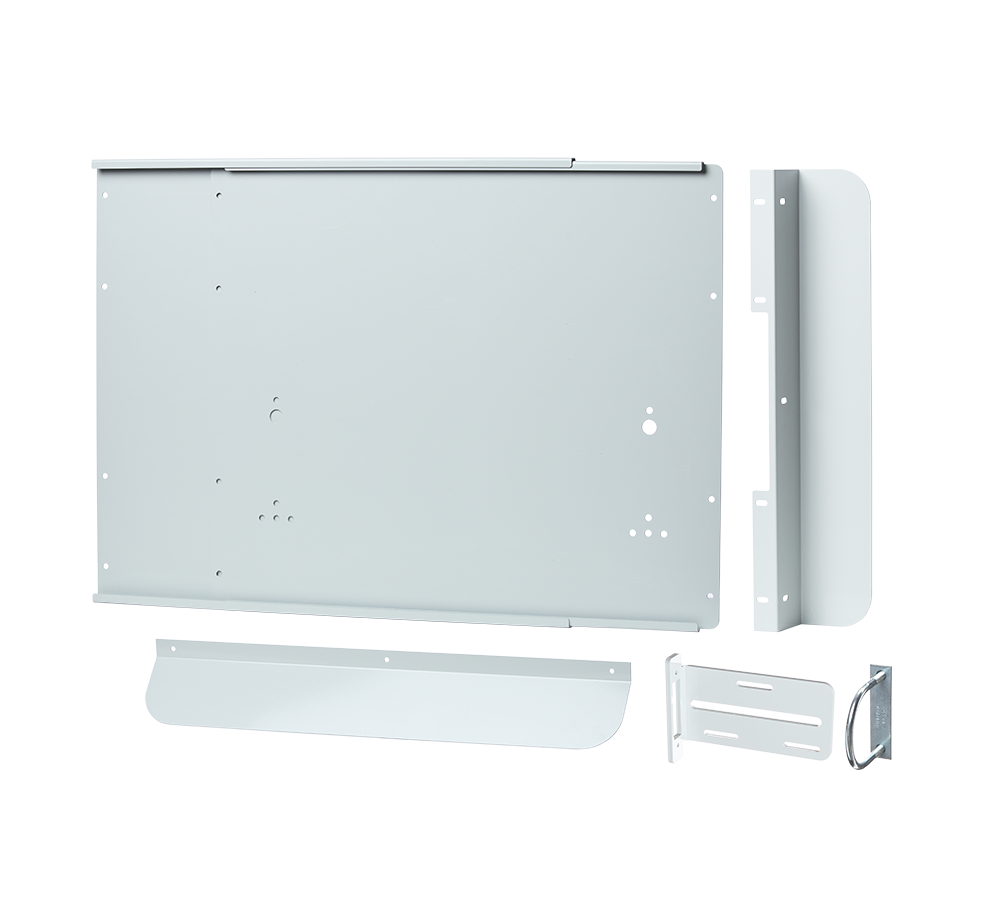D&D Technologies Codelocks gate panic hardware kit components - panic shield and latch protector