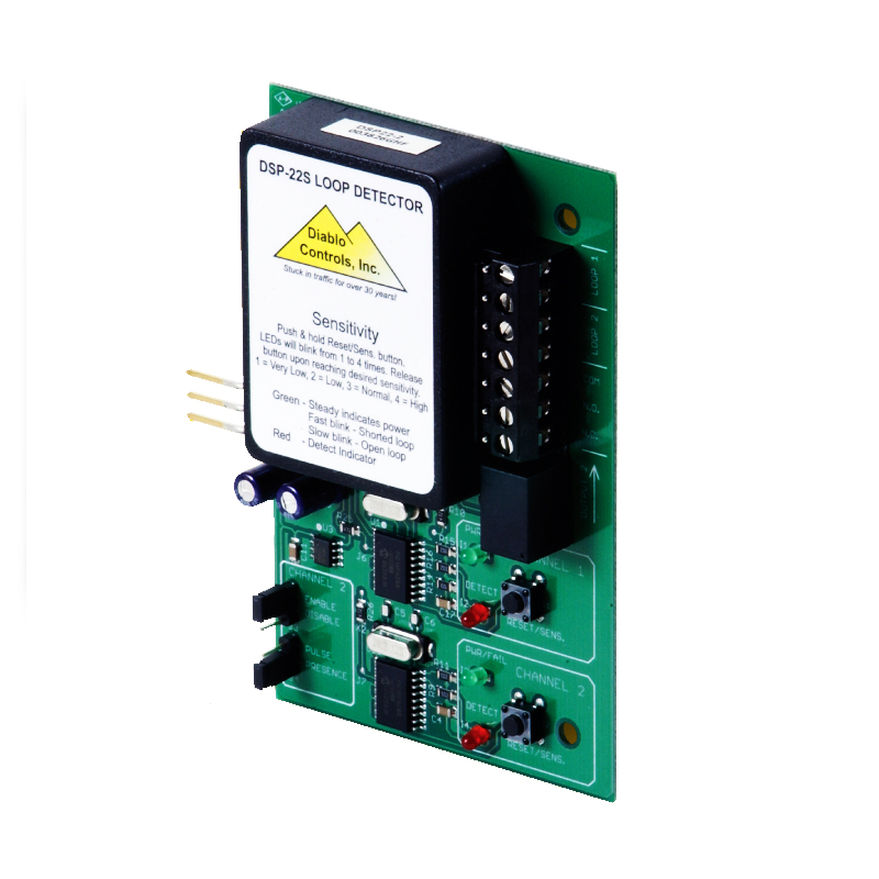 DIABLO DSP-22-1 SINGLE CHANNEL PLUGIN DETECTOR(DOORKING) – Protec Controls