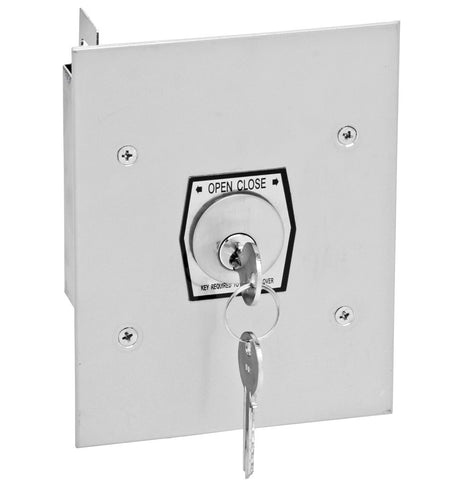 1KFX Exterior Flush Mount Tamperproof Open-Close Keyswitch