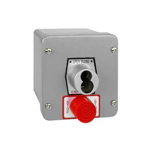1KXS-SLF Tamperproof Exterior Key Switch w/ Stop Button S Type Large Format