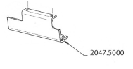 Magnetic 2047.5000 BDU Upper Sping Bracket