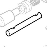 2100-1983-PLT Drive Shaft, 1" Diameter [#13]