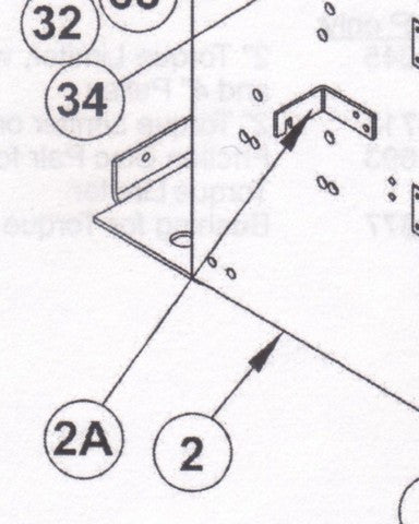 Linear 2100-2006 Lock Tab Bracket