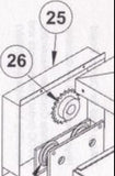 2100-242-BT COVER IDLER SLG RSL RSL-D BLK