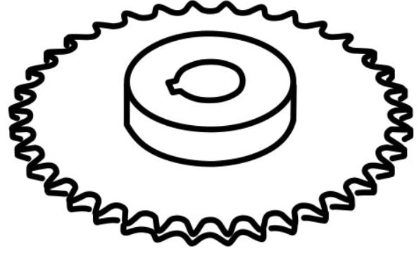 Linear 2200-959 SPRKT 40-B-40 1B 2SS
