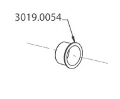 Magnetic 3019.0054 Large Plastic Shaft Bushing