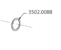 Magnetic 3502.0088 BDU Shaft Thick Spacer Ring
