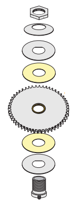 All-O-Matic 40NPX20 GEAR BOX DRIVE SPROCKET CHAIN for SL-150DC