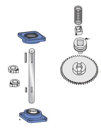 All-O-Matic 40NPX325 DRIVE SHAFT SPROCKET CHAIN for SW-350DC